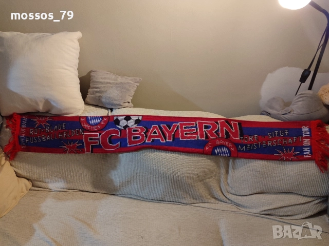 Шал Байерн Мюнхен от 90-те години , снимка 4 - Шалове - 52625084