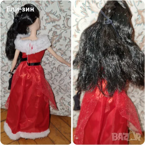 оригинална кукла Барби стилизирана за Коледа като Снежанка, снимка 3 - Кукли - 48350070