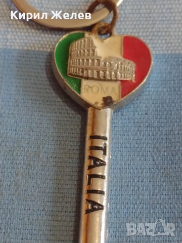 Ключодържател сувенир спомен от ИТАЛИЯ РИМ за КОЛЕКЦИЯ ДЕКОРАЦИЯ БИТОВ КЪТ 21411, снимка 2 - Колекции - 44791416