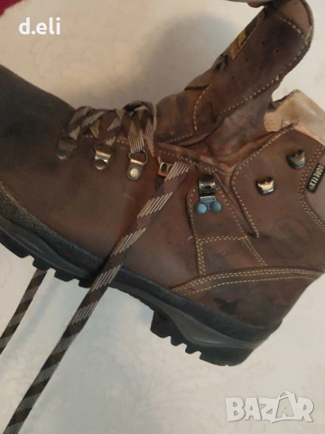 Три вида боти. Meindl Active Gore-Tex Bugatti. Original. Size 43-44 100% Кожа, снимка 2 - Мъжки боти - 34209018