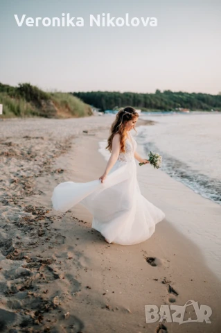 Сватбена рокля Be Queen , снимка 5 - Рокли - 51211579