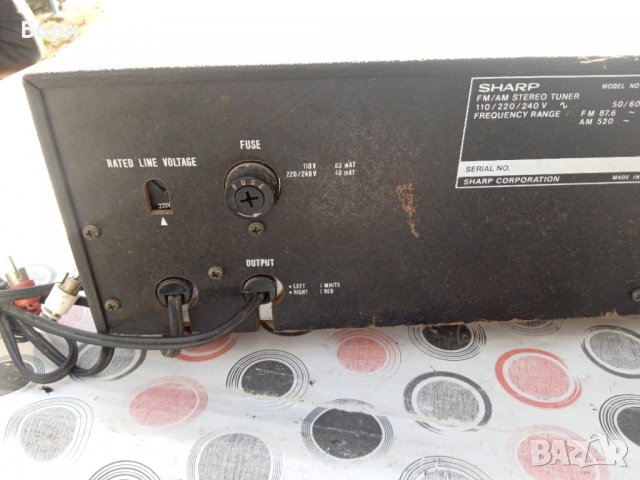 SHARP ST 1122X STEREO Тунер, снимка 8 - Радиокасетофони, транзистори - 39730622
