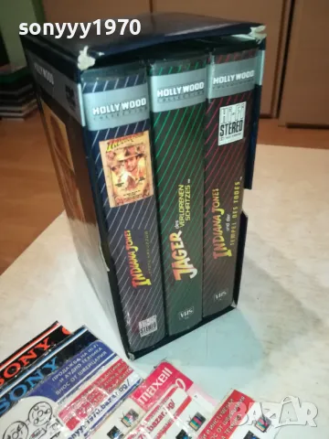 ИНДИАНА ДЖОУНС-КОЛЕКЦИЯ Х3 VHS КАСЕТИ ОТ ГЕРМАНИЯ 2802250833LNWC, снимка 13 - Други жанрове - 49309161