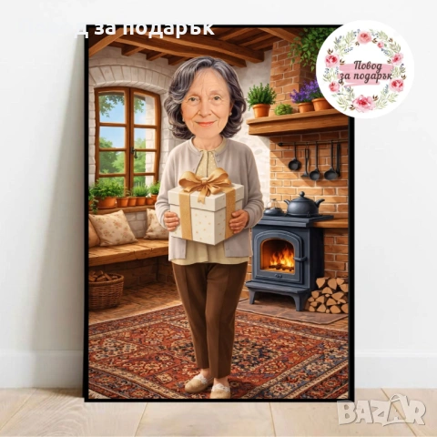 Карикатура за 8 март , снимка 5 - Картини - 53467225