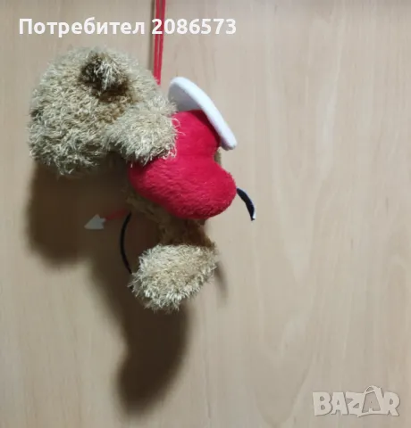 Плюшено мече със сърце, за Свети Валентин, снимка 3 - Плюшени играчки - 48948941