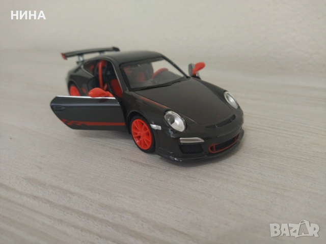 Метална количка Porsche 911 GT3 RS !!!, снимка 4 - Колекции - 53046586