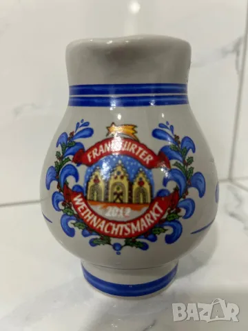 Коледен пазар във Франкфурт Koessinger AG 0,2 Оригинален керамичен буркан 2012 г, снимка 7 - Антикварни и старинни предмети - 49217524