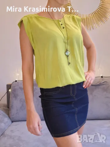 Рокля с визия на блуза и дънкова пола – оригинална и удобна