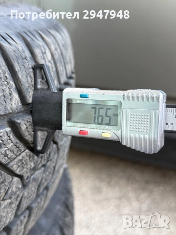 Зимни гуми Dunlop 195/65/15 7мм грайфер, снимка 6 - Гуми и джанти - 52828279