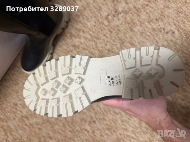 Чисто нови БОТИ No-40! ABOUT YOU, снимка 3 - Дамски боти - 52471339