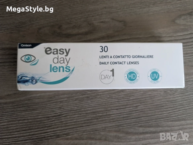  Еднодневни контактни лещи Omisan Easy Day Lens (30 броя)