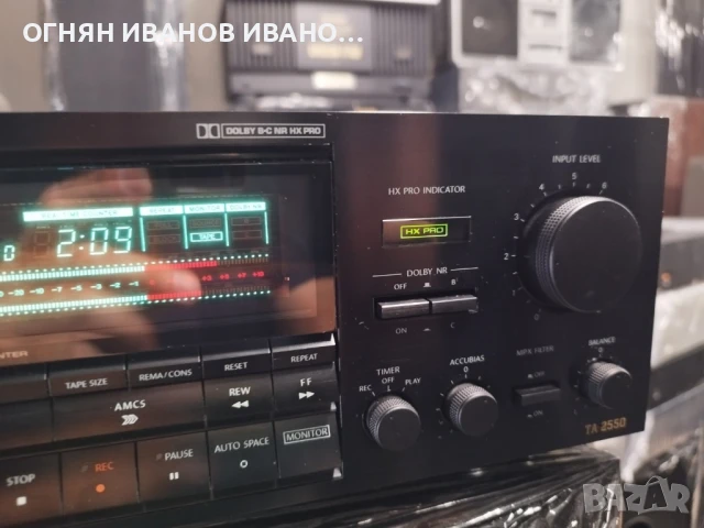 Onkyo TA-2550 топ състояние!, снимка 4 - Декове - 51153336