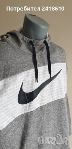 Nike Therma Fit  Hoodie Mens Size 2XL / ОРИГИНАЛ! Мъжки Суитшърт!, снимка 6 - Спортни дрехи, екипи - 51907497
