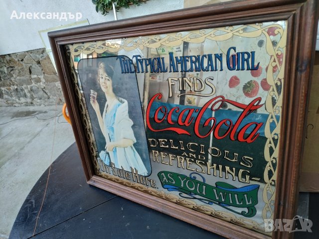 Огледална реклама на Coca cola, снимка 2 - Колекции - 44198557
