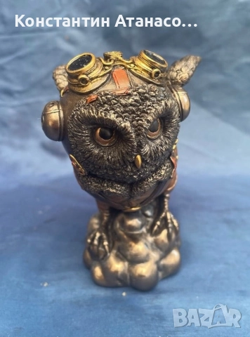 нова Veronese фигурка бухал, снимка 3 - Колекции - 52474732