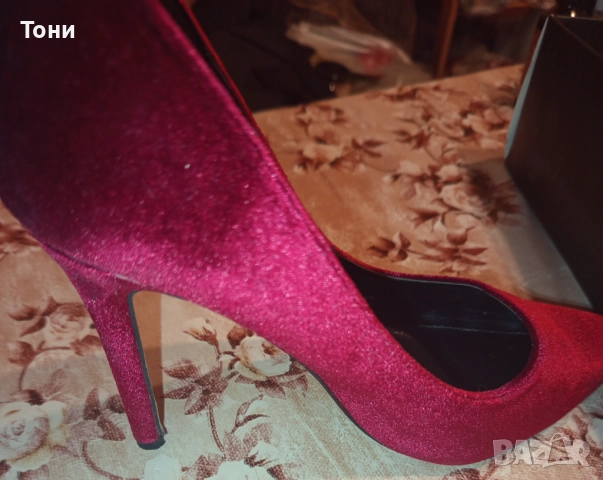 Дамски Обувки на Висок Ток 39, снимка 2 - Дамски обувки на ток - 52406636
