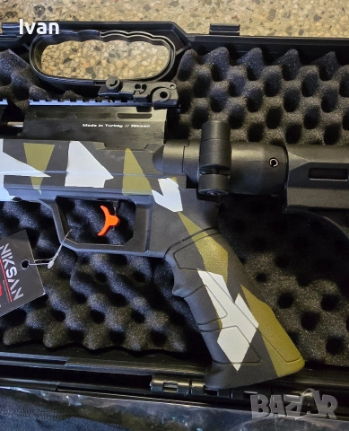 PCP NIKSAN TACTO 5.5 въздушна пушка, снимка 7 - Въздушно оръжие - 53203178