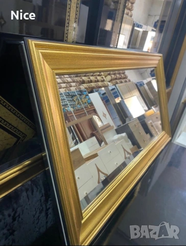 Луксозен Спален комплект- Италия!!! Покритие- черен лак и златисто!, снимка 5 - Спални и легла - 53162677