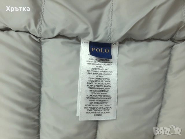 Polo Ralph Lauren Vest - Оригинален дамски елек с пух размер S, снимка 12 - Якета - 53301134