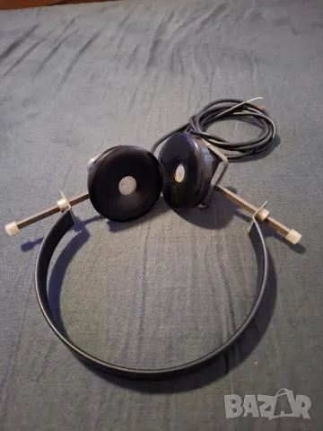 ретро слушалки VEB FUNKTECHHIK Leipzig DDR, снимка 4 - Антикварни и старинни предмети - 49730523