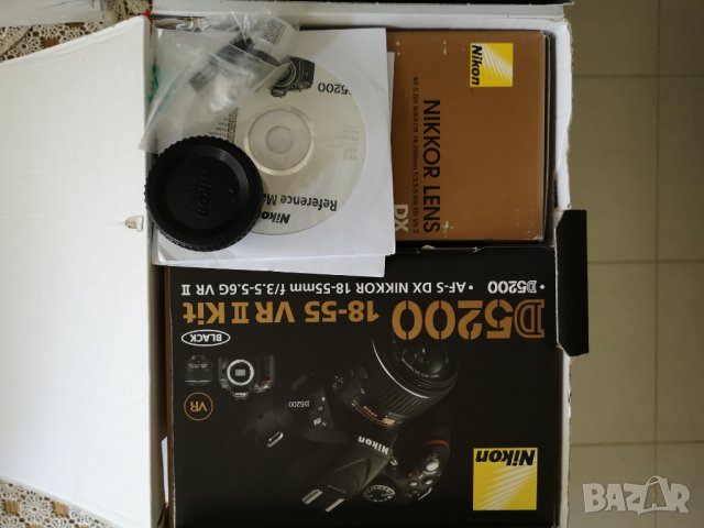 Камера Nikon D5200+обектив Nikkor 18-200 мм, снимка 3 - Фотоапарати - 34255663
