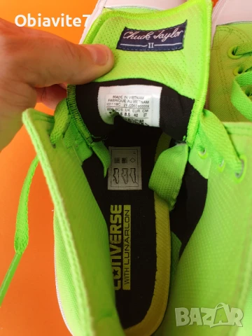 Високи кецове Converse Chuck Taylor All Star 2 Green Gecko Unisex, снимка 3 - Кецове - 51319482