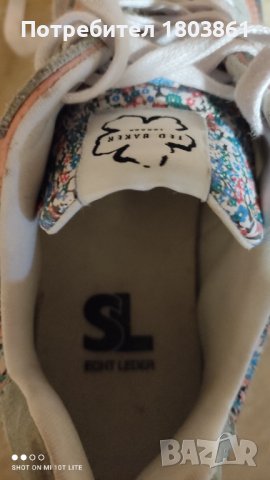 Ted Baker дамски маратонки естествен велур и плат н.40, снимка 6 - Маратонки - 39397874