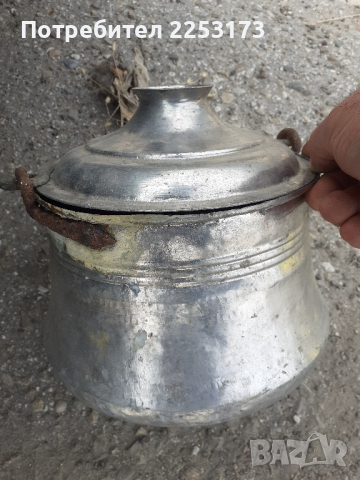 Стар менец с капак, снимка 1