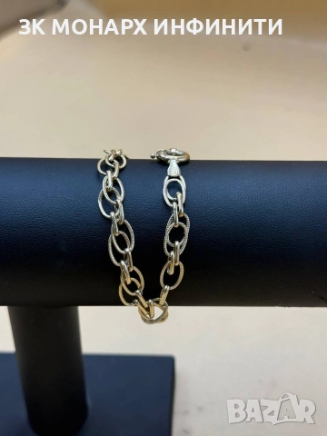 златна гривна, снимка 6 - Гривни - 53631509