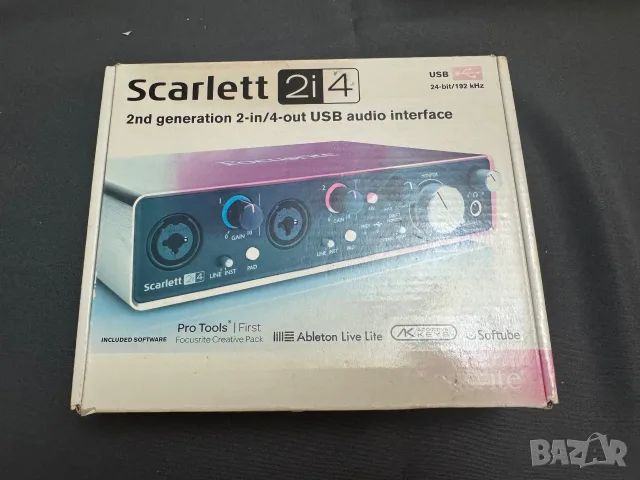 Focusrite Scarlett 2i4 2-in/4-out USB audio interface, снимка 4 - Други - 56301431