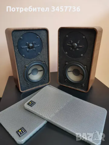 Винтидж Немски Тонколони Grundig hifi box 306 compact, снимка 1