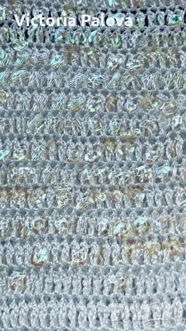 Красив потник с пайетки, снимка 6 - Корсети, бюстиета, топове - 50650389