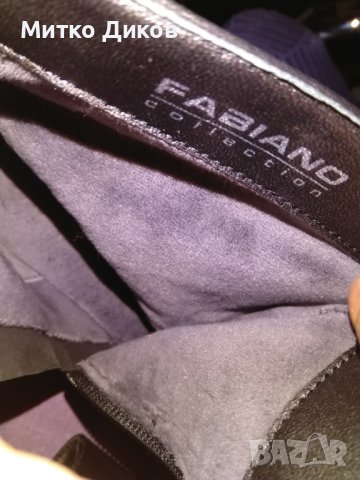 Fabiano colection №38 стелка маркови боти нови естествена кожа от 197лв на 95лв-сега за 50лв, снимка 13 - Дамски боти - 44391417