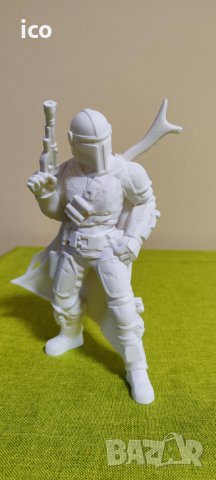 Star Wars Mandalorian - 3D Принтирана играчка (необядисана) , снимка 1 - Художествена литература - 42261888