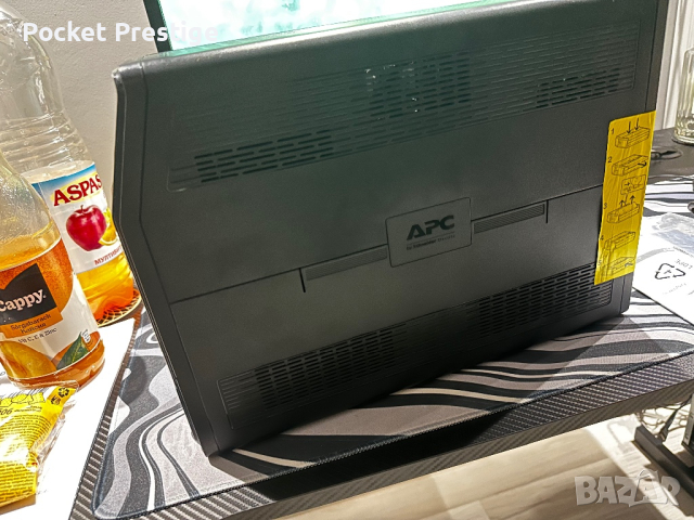 APC Back-UPS Pro, 1200VA/720W, Tower, 230V, 8x IEC C13 outlets, Sine Wave, AVR, USB Type A + C ports, снимка 6 - Друга електроника - 44717188