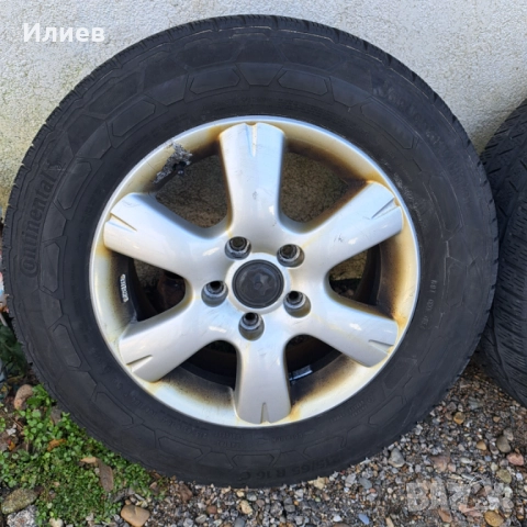 Алуминиеви джанти с гуми 5х120, снимка 6 - Гуми и джанти - 52837668