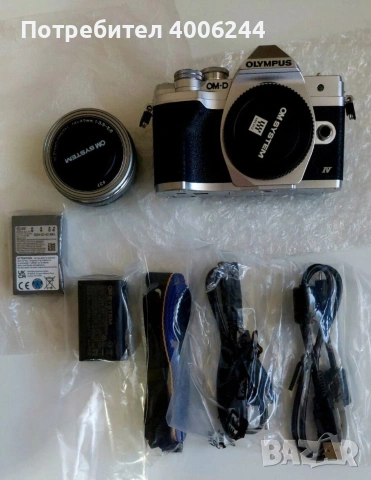 Фотоапарат Olympus E-M10 Mark IV , снимка 9 - Фотоапарати - 53737074