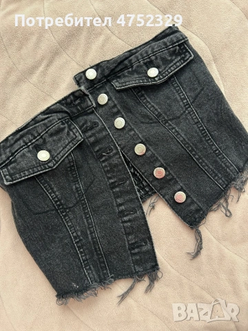 розов/ черен дамски потник