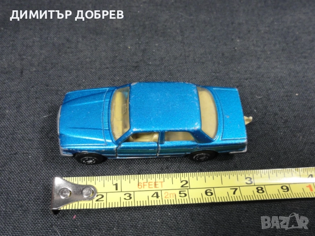 СТАРА РЕТРО МЕТАЛНА КОЛИЧКА MATCHBOX ENGLAND MERCEDES-BENZ 450 SEL, снимка 7 - Колекции - 52977179