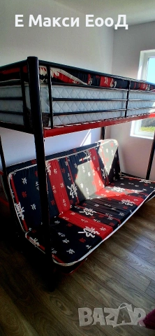 Продавам легло на два етажа,легло,детска,мебели, снимка 3 - Спални и легла - 53663707