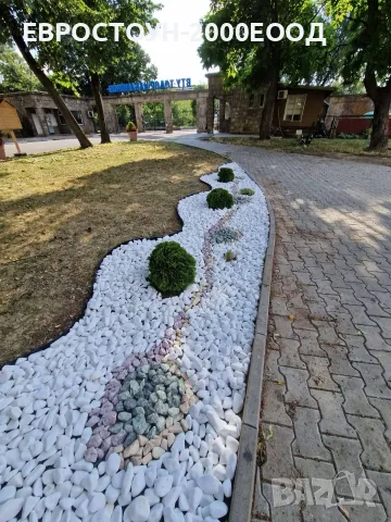 Бели декоративни камъчета , снимка 7 - Други - 55902816