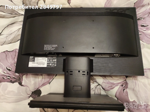 Продавам монитор ACER 19", снимка 3 - Монитори - 53363393
