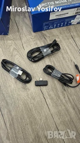 Продавам SteelSeries - Arctis Nova 7P,black, снимка 5 - Слушалки и портативни колонки - 55797539