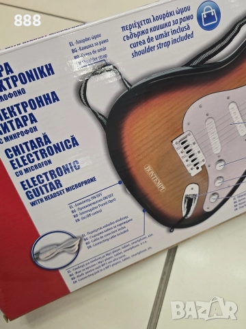 детска електрическа китара, снимка 5 - Музикални играчки - 52845312