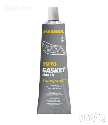 Прозрачен силикон за фарове Mannol 9916- 85гр. 