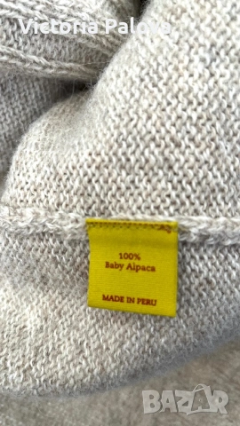 Премиум жилетка KUNA Baby Alpaca Luxury Zip, PERU, снимка 7 - Якета - 53576446