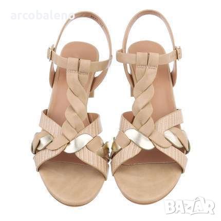 Дамски сандали на ток, 2цвята, снимка 5 - Сандали - 40859031