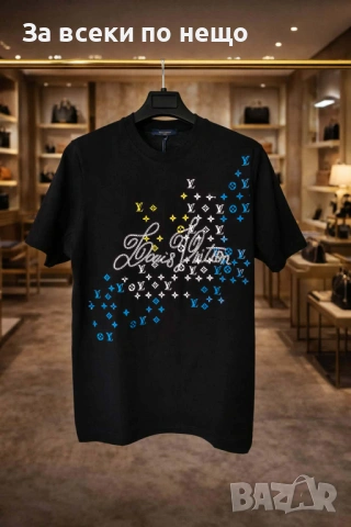 Louis Vuitton Мъжка Тениска👕Мъжка Блуза С Къс Ръкав - Различни Цветове Код Urban29, снимка 2 - Тениски - 53667517