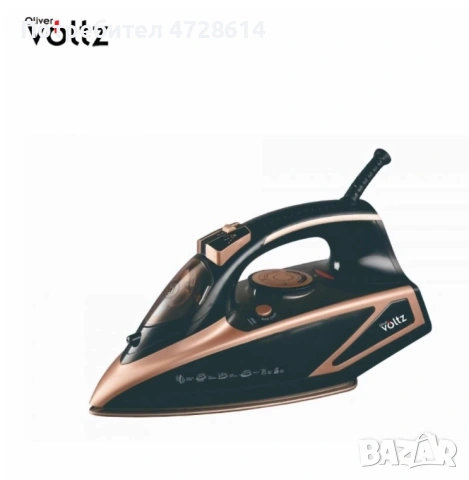 Парна ютия с керамична плоча,3000W,прозрачен резервоар, снимка 4 - Прахосмукачки - 53420739