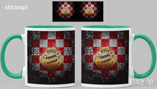 Чаша Байерн Мюнхен Bayern Munich Керамична, снимка 5 - Фен артикули - 34783529